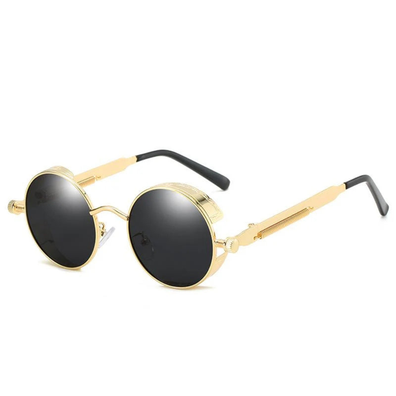 RetroShade – Vintage geïnspireerde steampunk-zonnebril met gedurfde stijl en lichtgewicht comfort