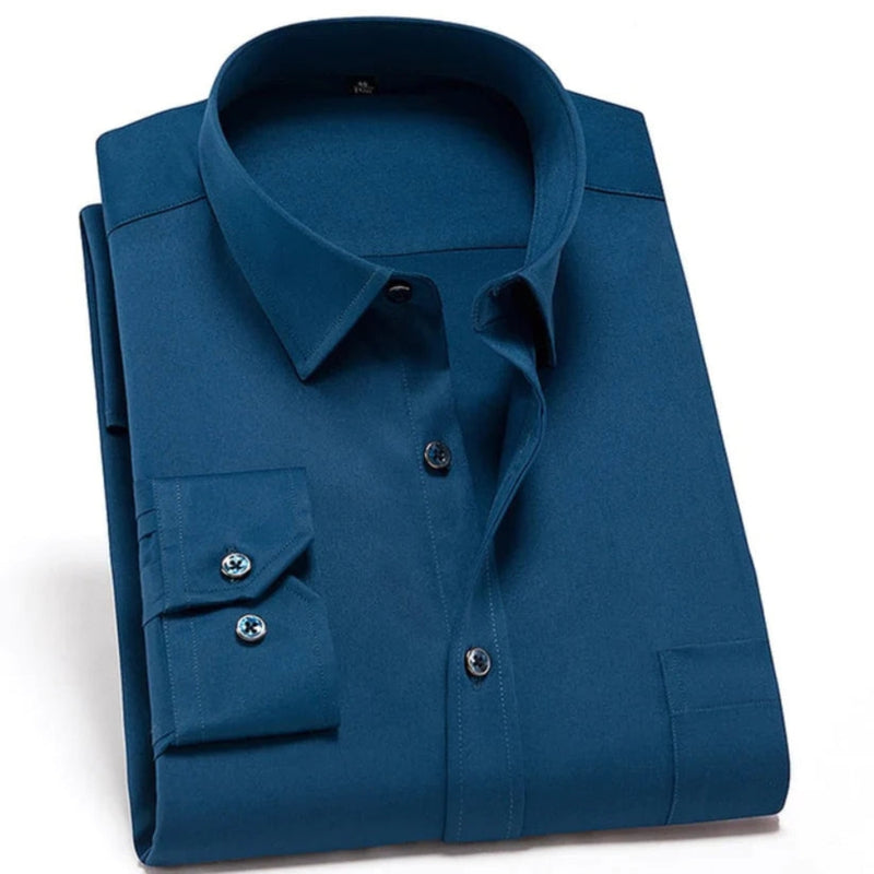 Jordan - Elegant overhemd met knoopsluiting en lange mouwen