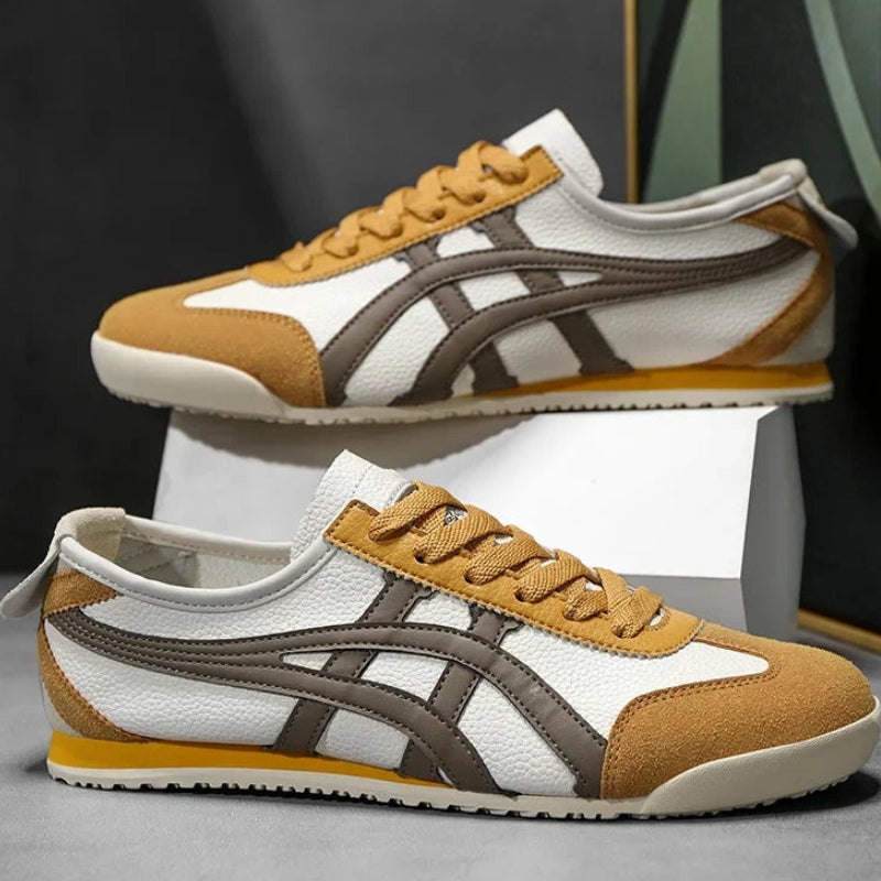 Marvin – Sneakers met Platte Zool en Ronde Teen
