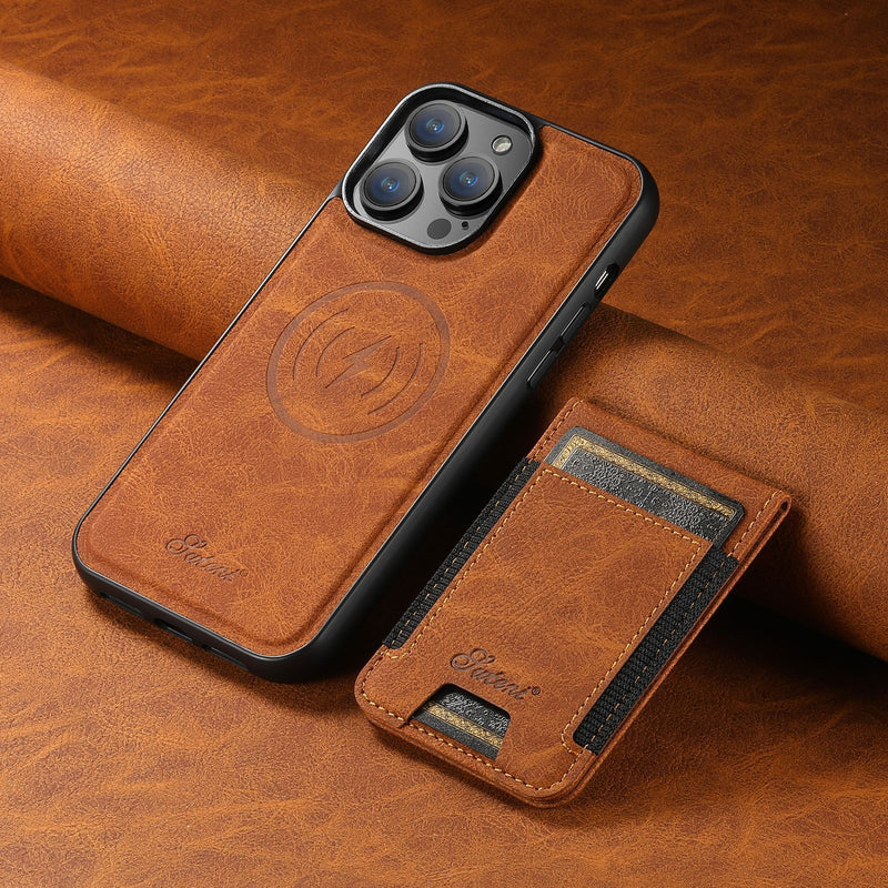 LuxLeather - Elegante mobiele tas met handige functies voor modern leven