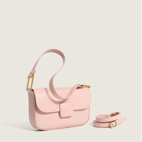 Emma - Stijlvolle kleine schoudertas met trendy stiksels