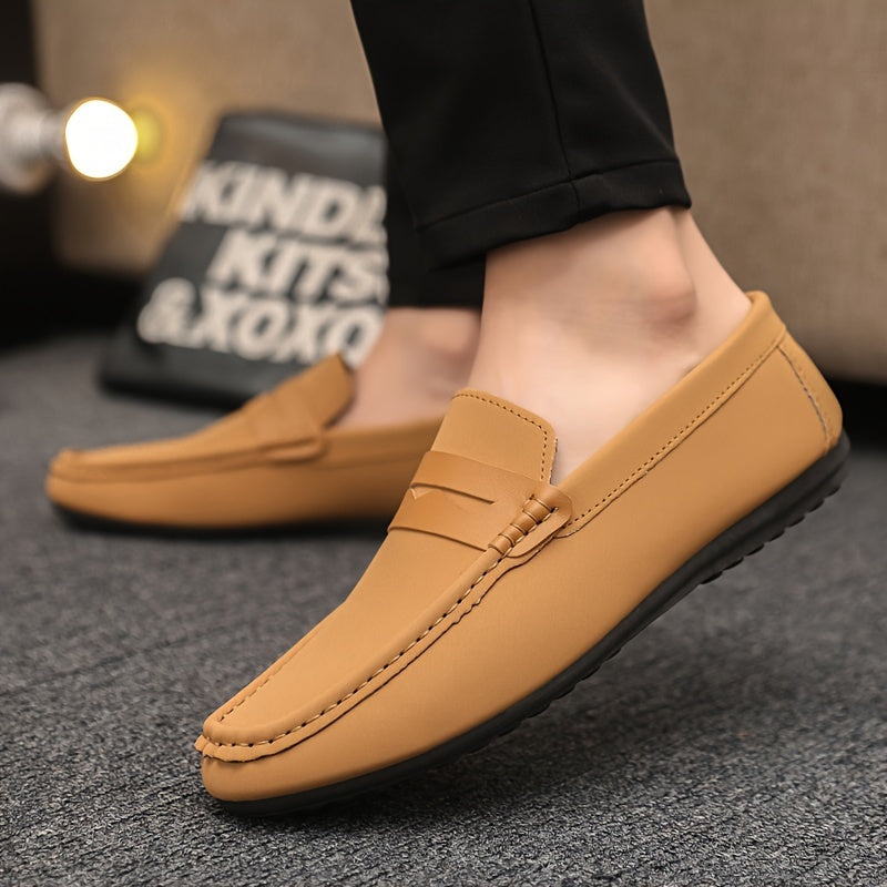 Lucas - Flexibele Slip-On Schoenen met Subtiele Details