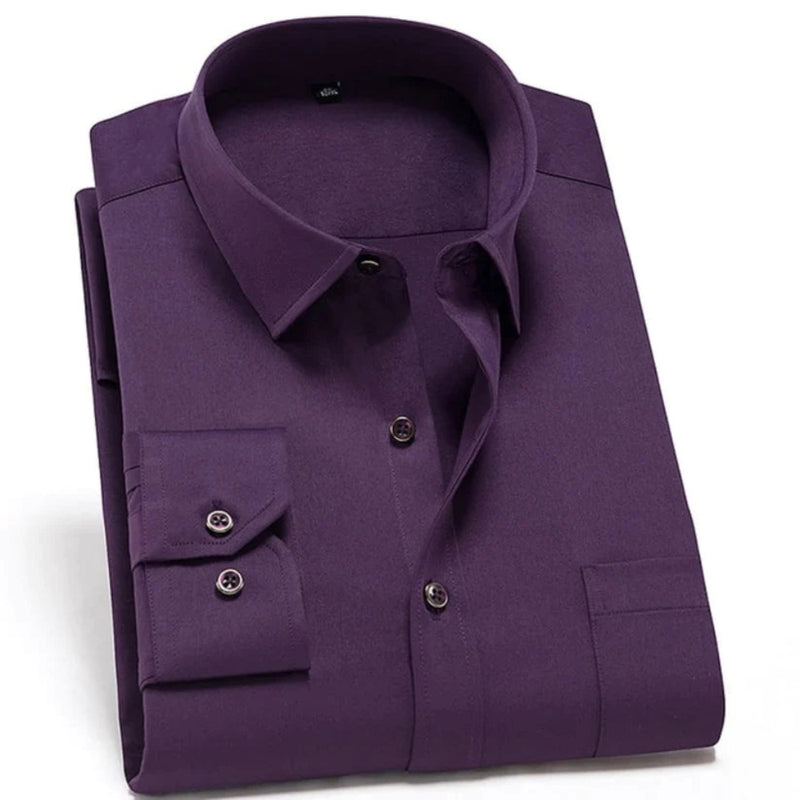 Jordan - Elegant overhemd met knoopsluiting en lange mouwen