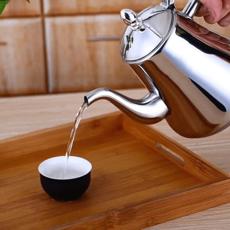 QuickPure - Roestvrijstalen Inductie Ketel met Ingebouwd Filter