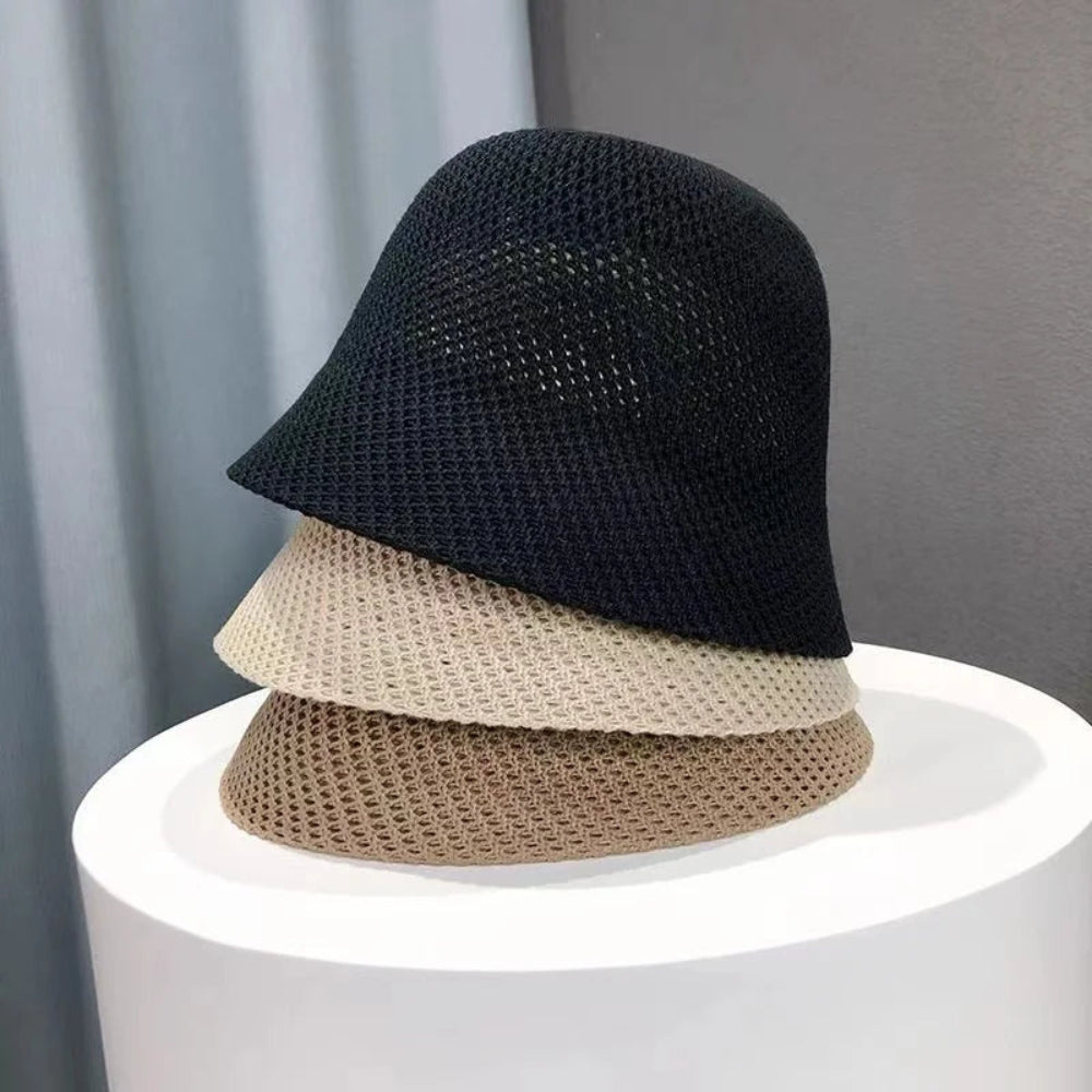 Maria - Elegante zonnehoed met brede rand en inpakbare stijl