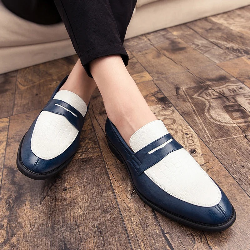 Damian – Klassieke Herenschoenen met Antislip Zool en Verfijnde Stiksels