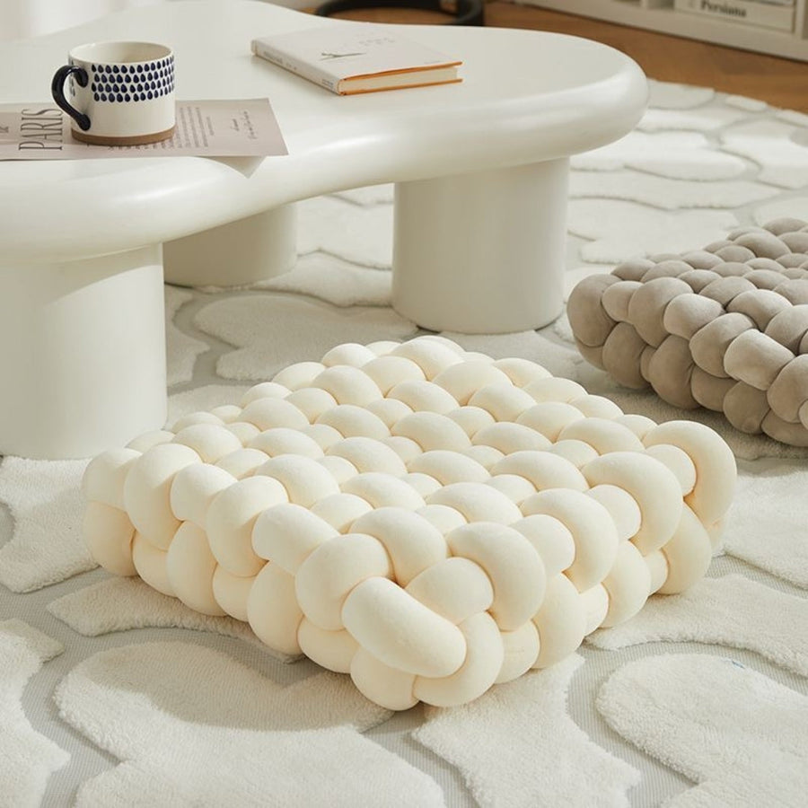 KnotEase - Elegant geweven knoopkussen voor ultiem comfort