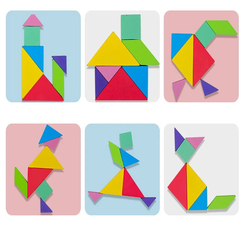 ShapeLogic – Interactief puzzelbordspel met geometrische stukken en magnetische basis