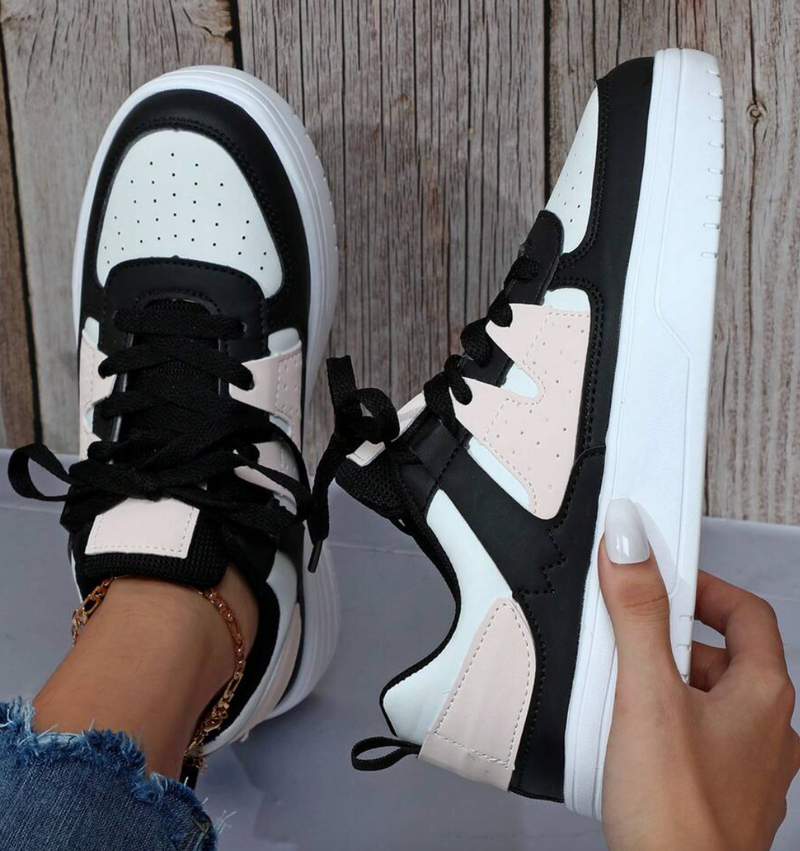 Valeen - Lichtgewicht sneakers met een leuk pastelpalet