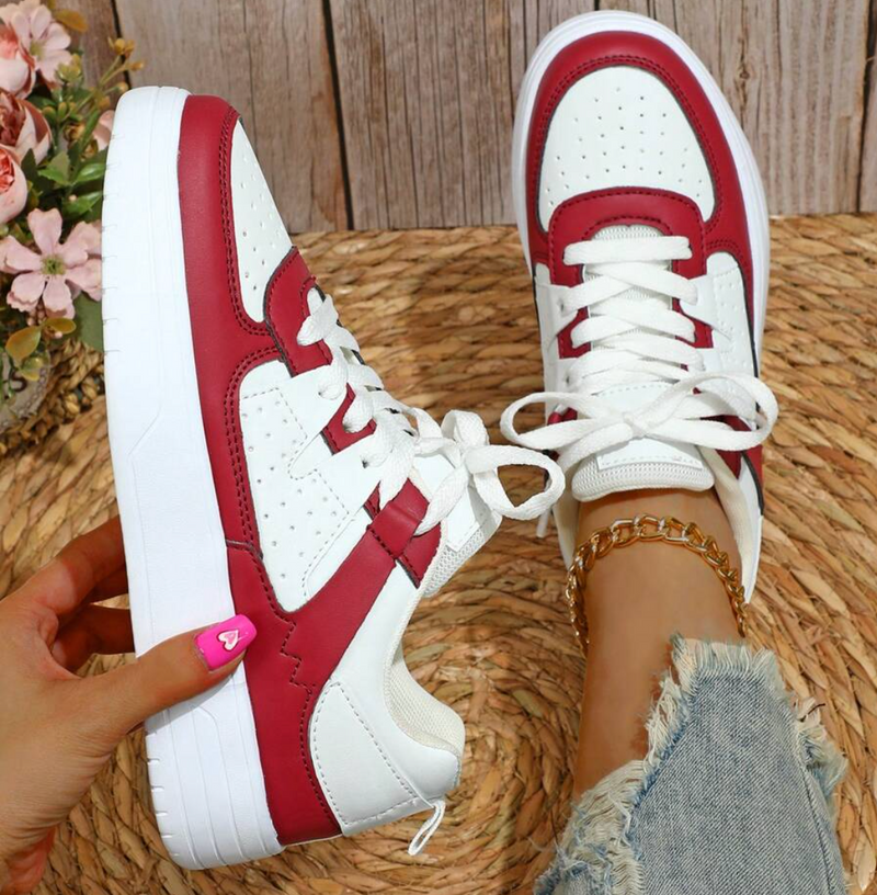Valeen - Lichtgewicht sneakers met een leuk pastelpalet