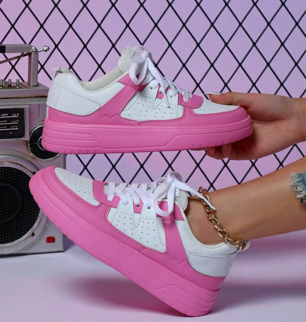 Valeen - Lichtgewicht sneakers met een leuk pastelpalet