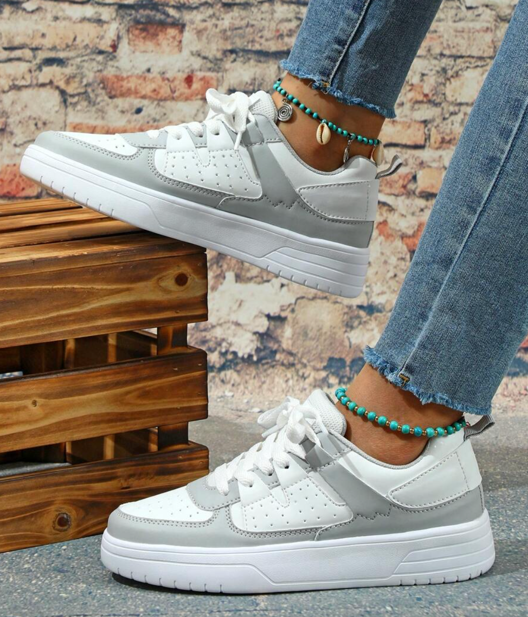 Valeen - Lichtgewicht sneakers met een leuk pastelpalet
