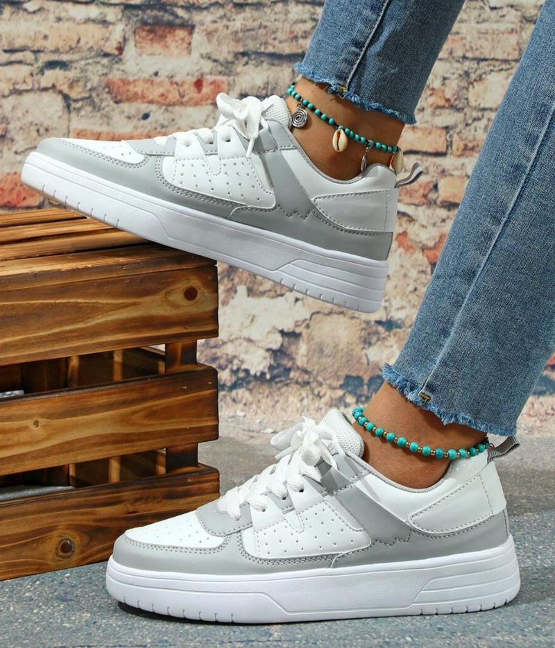 Valeen - Lichtgewicht sneakers met een leuk pastelpalet