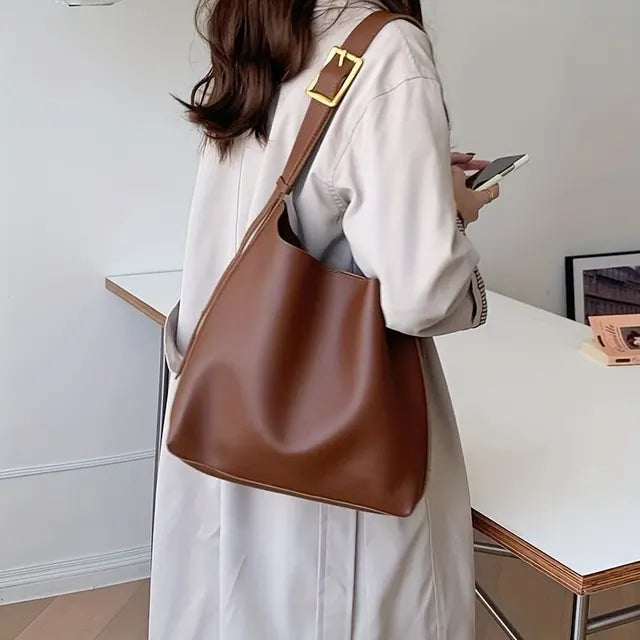 Elara - Veelzijdige minimalistische schouder- en crossbodytas voor werk en vrije tijd