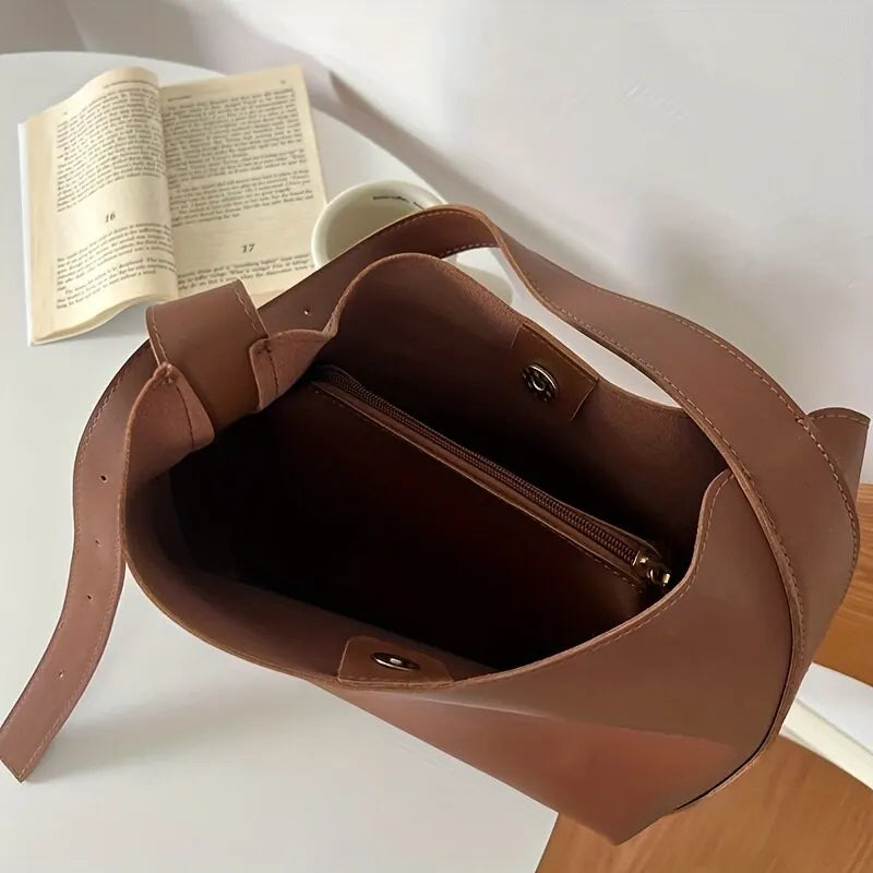 Elara - Veelzijdige minimalistische schouder- en crossbodytas voor werk en vrije tijd