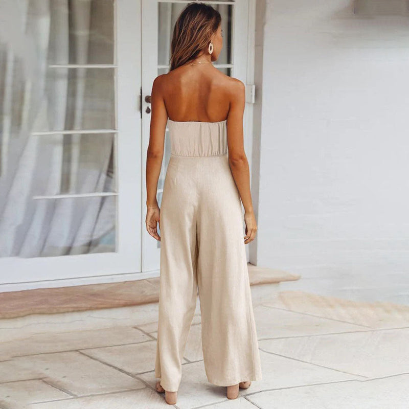 Lia - Elegante jumpsuit met verstelbare taille