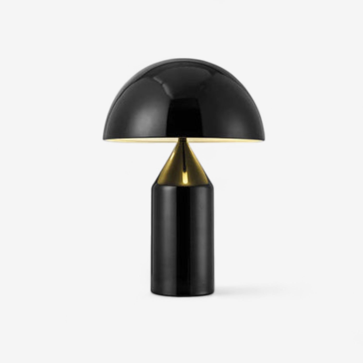 LumiAtollo – Metalen Tafellamp met Geometrisch Koepelontwerp