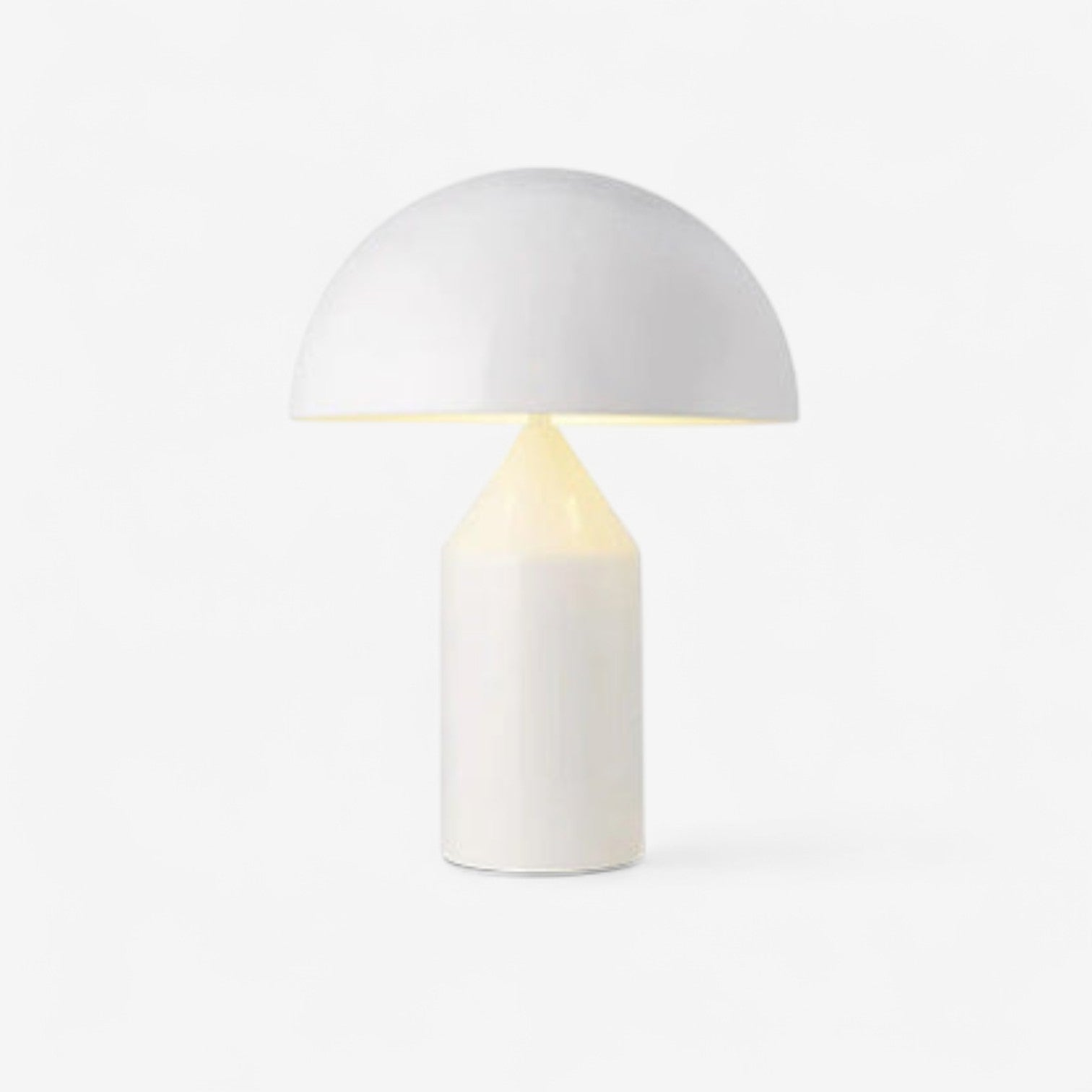 LumiAtollo – Metalen Tafellamp met Geometrisch Koepelontwerp