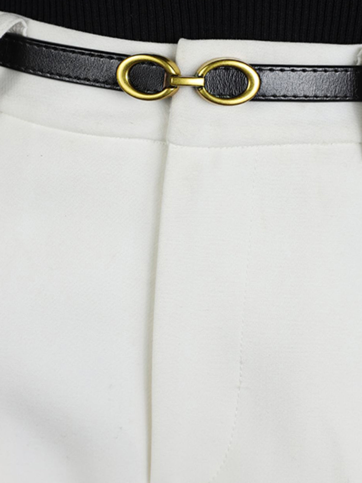 Lucas – Strakke verstelbare riem met unieke sluiting voor een moderne en gepolijste look