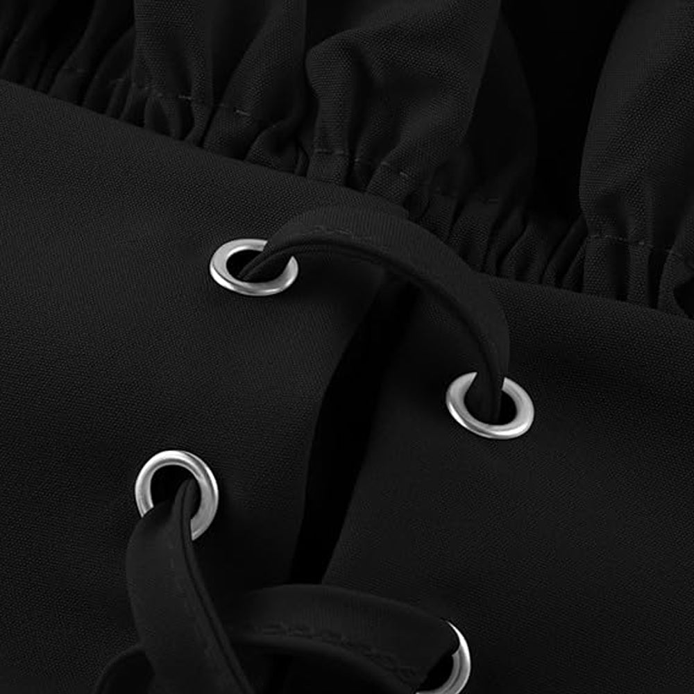 Nova - Schouderloze blouse met verstelbare taillebandjes