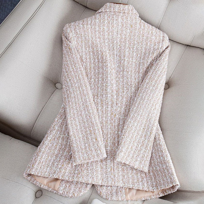 Sophia - Chique getailleerde blazer met een gestroomlijnde pasvorm met dubbele rij knopen