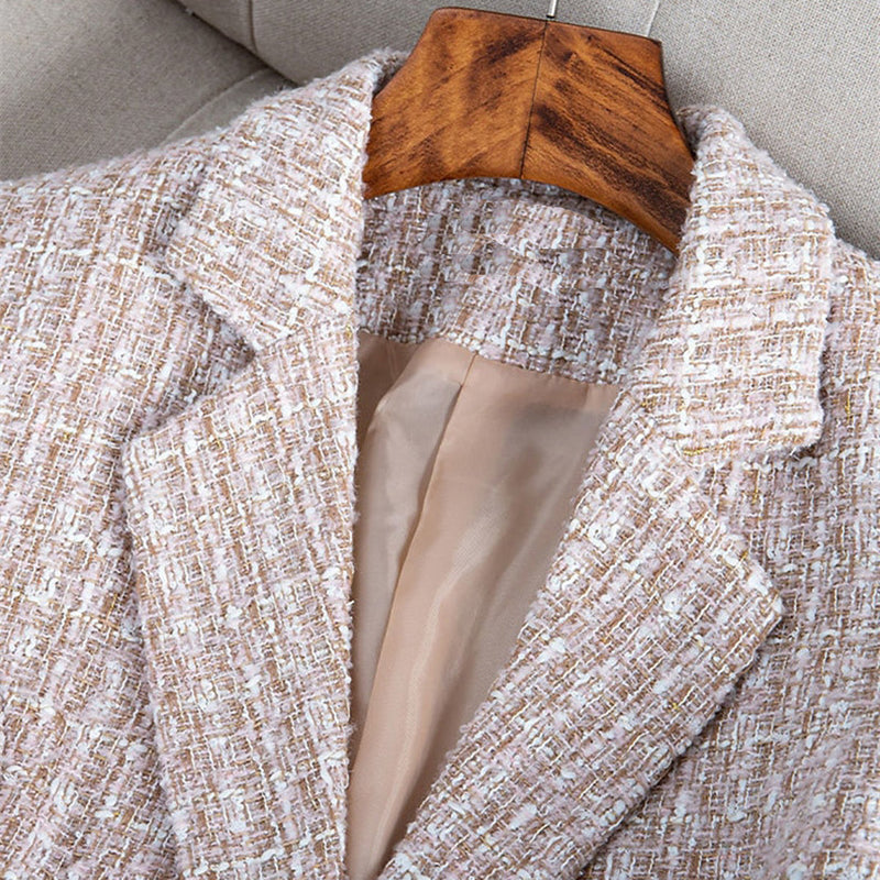 Sophia - Chique getailleerde blazer met een gestroomlijnde pasvorm met dubbele rij knopen