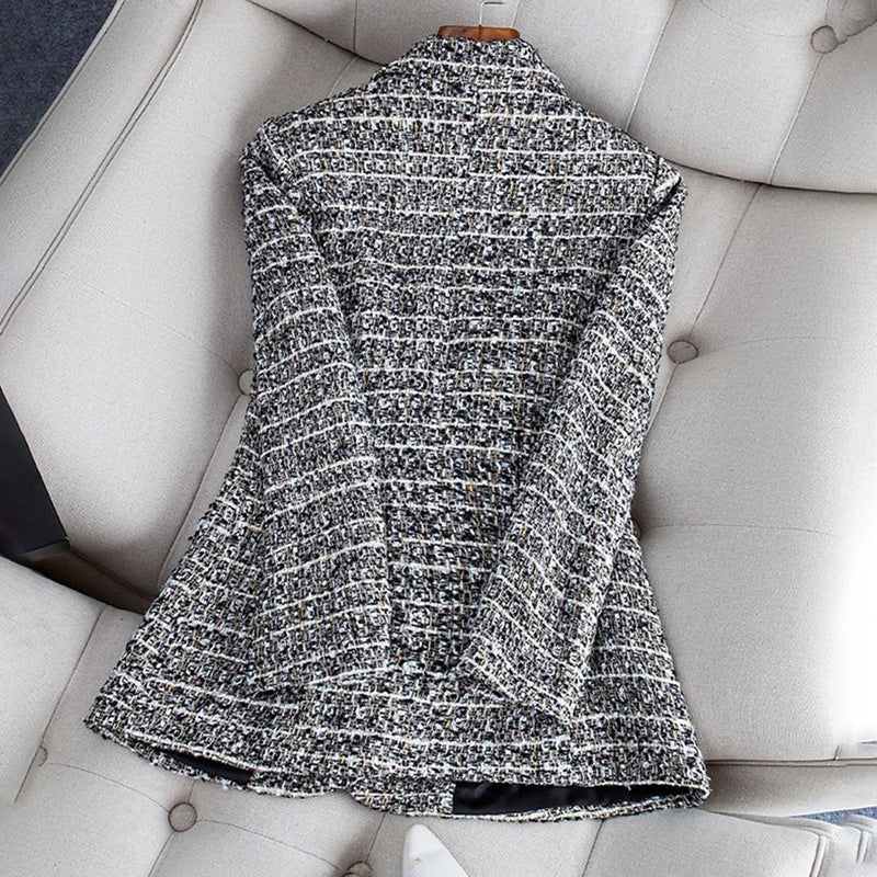 Sophia - Chique getailleerde blazer met een gestroomlijnde pasvorm met dubbele rij knopen
