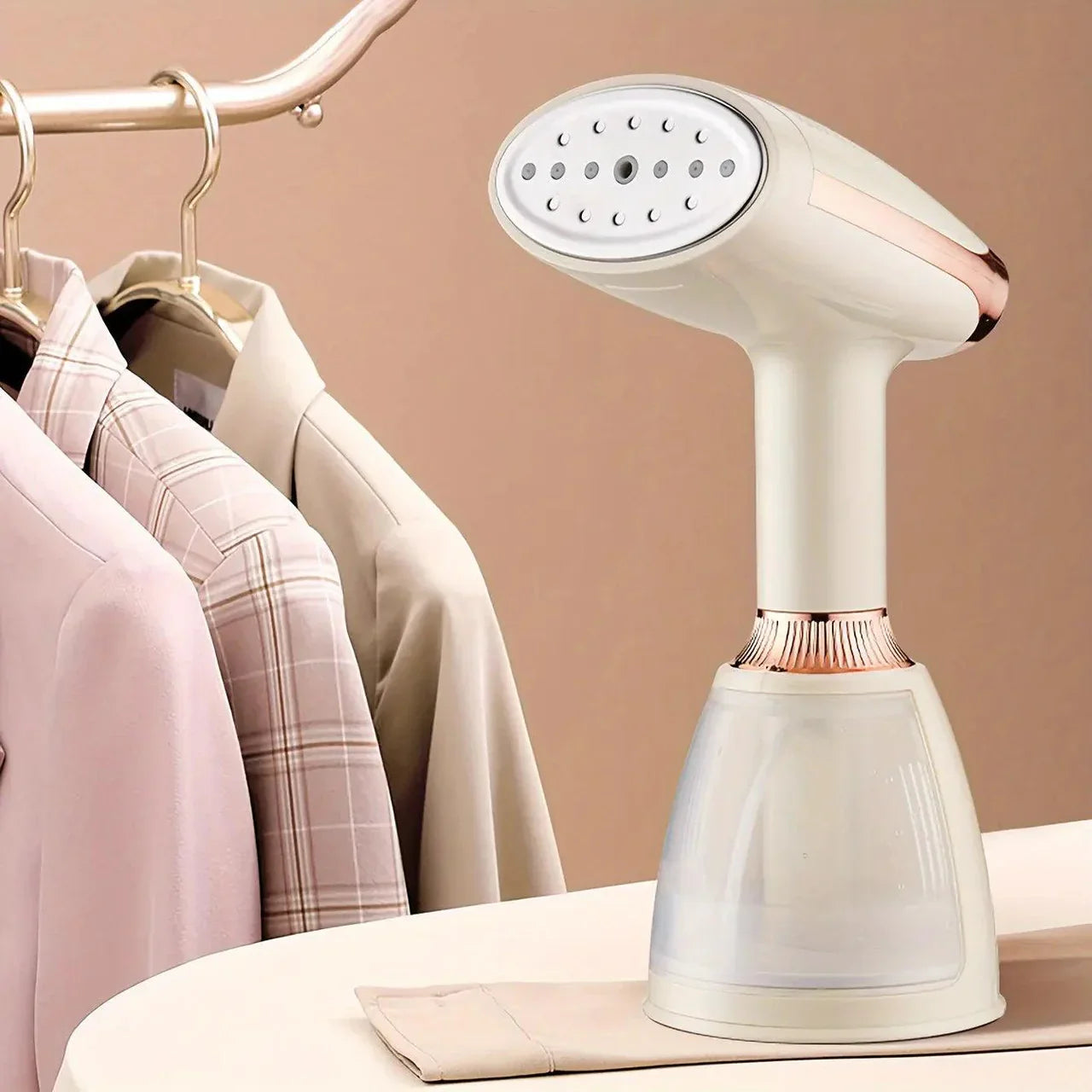 CozyPress - draagbare stomer voor moeiteloze kledingverzorging
