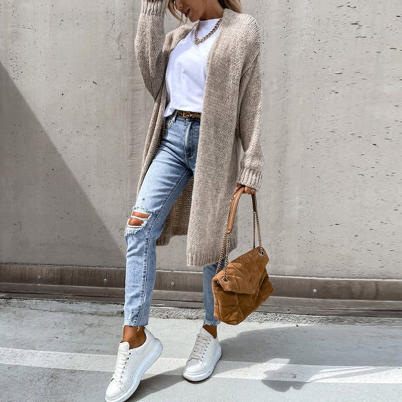 Hanna - Zacht vest met lange mouwen voor warmte en stijl