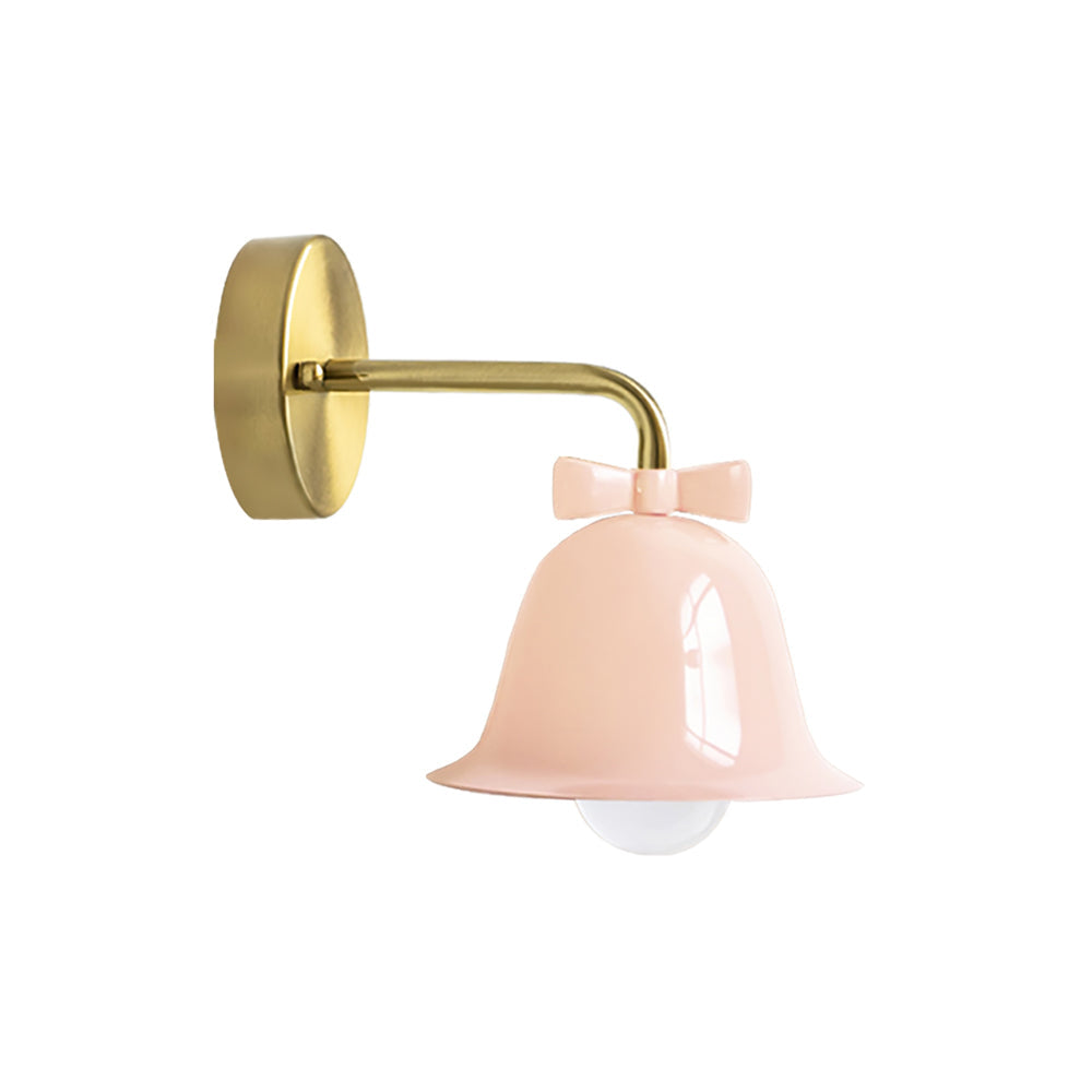 LumiForge – Klokvormige wandlamp met metalen behuizing en LED-licht