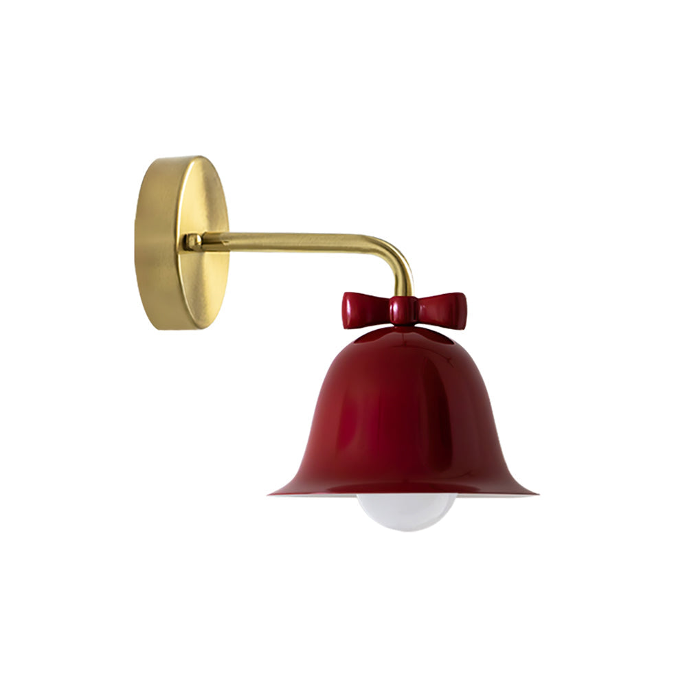 LumiForge – Klokvormige wandlamp met metalen behuizing en LED-licht