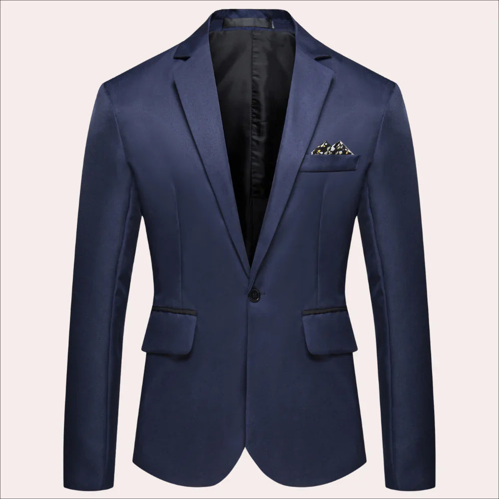 Hoymans - Geraffineerde blazer met lange mouwen en knoopsluiting vooraan
