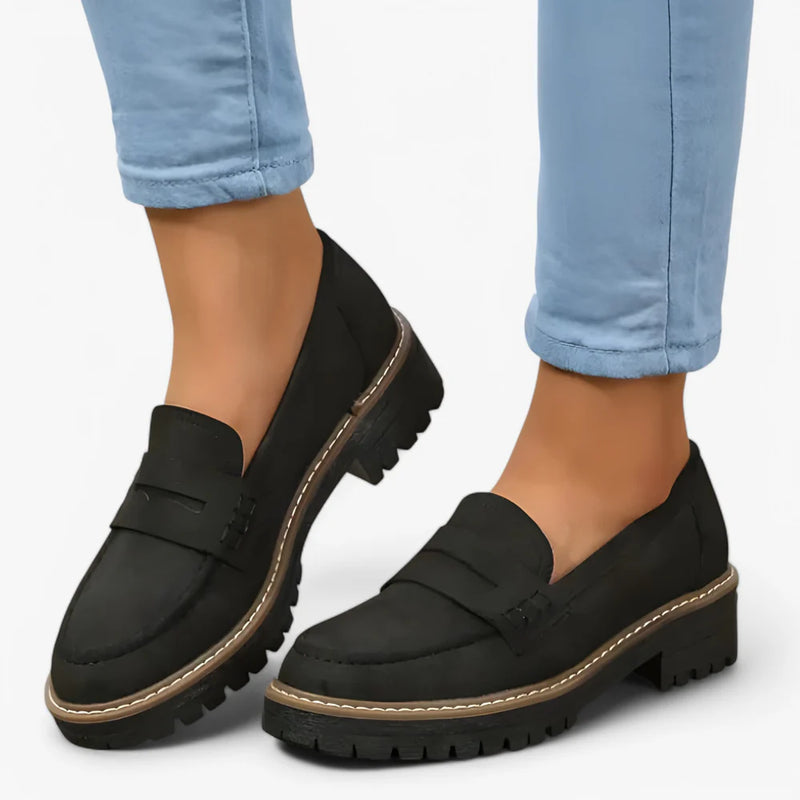 Eva – Stijlvolle stevige mocassins met zacht comfort en een gemakkelijk aan te trekken ontwerp