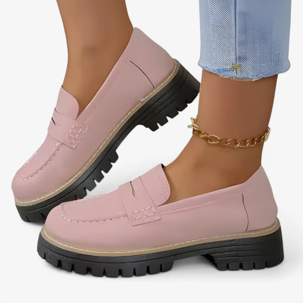 Eva – Stijlvolle stevige mocassins met zacht comfort en een gemakkelijk aan te trekken ontwerp