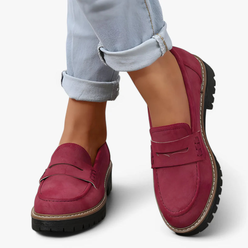 Eva – Stijlvolle stevige mocassins met zacht comfort en een gemakkelijk aan te trekken ontwerp