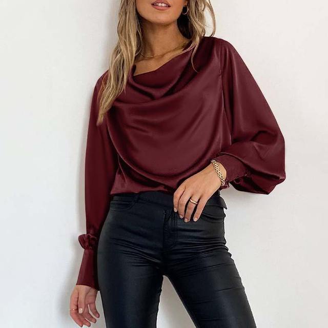 Lena - Chique oversized blouse met lange mouwen