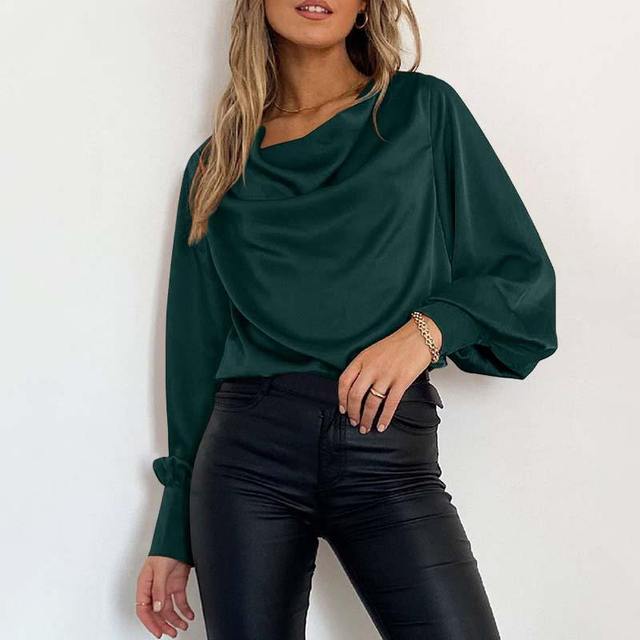 Lena - Chique oversized blouse met lange mouwen