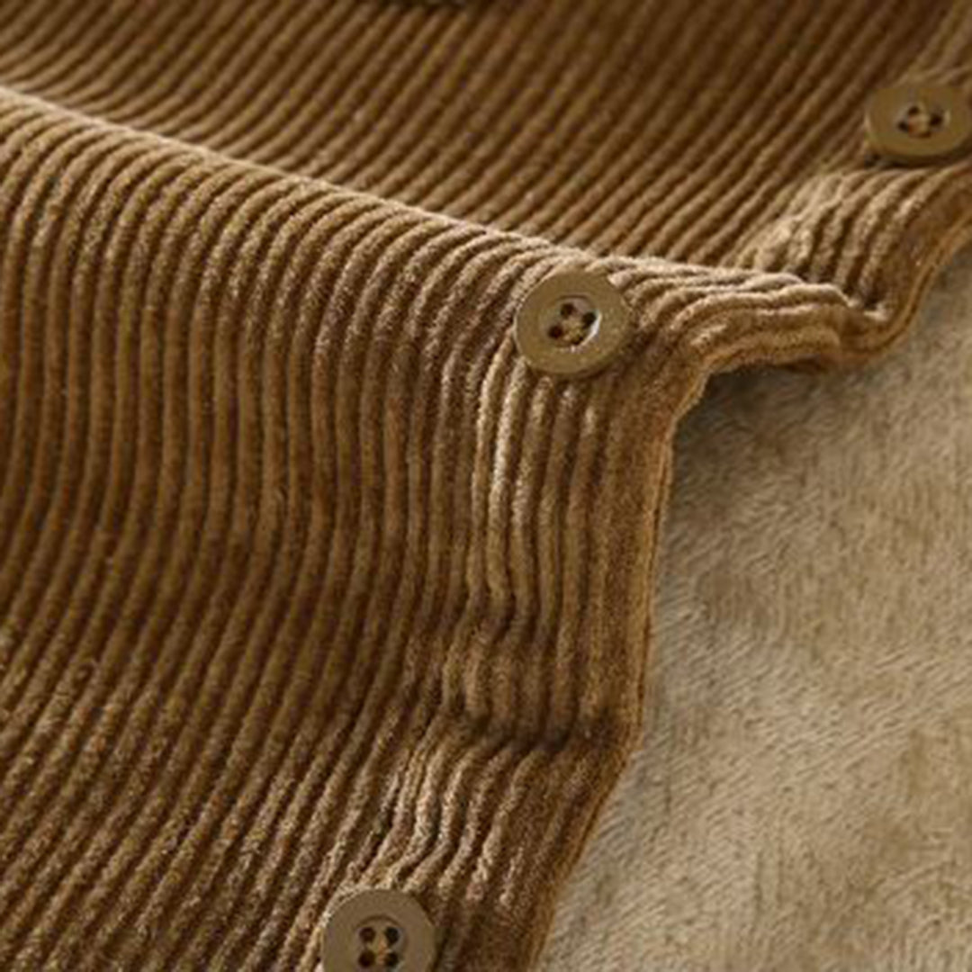 Samuel - Fleece gevoerd shirt voor elegante warmte en veelzijdigheid