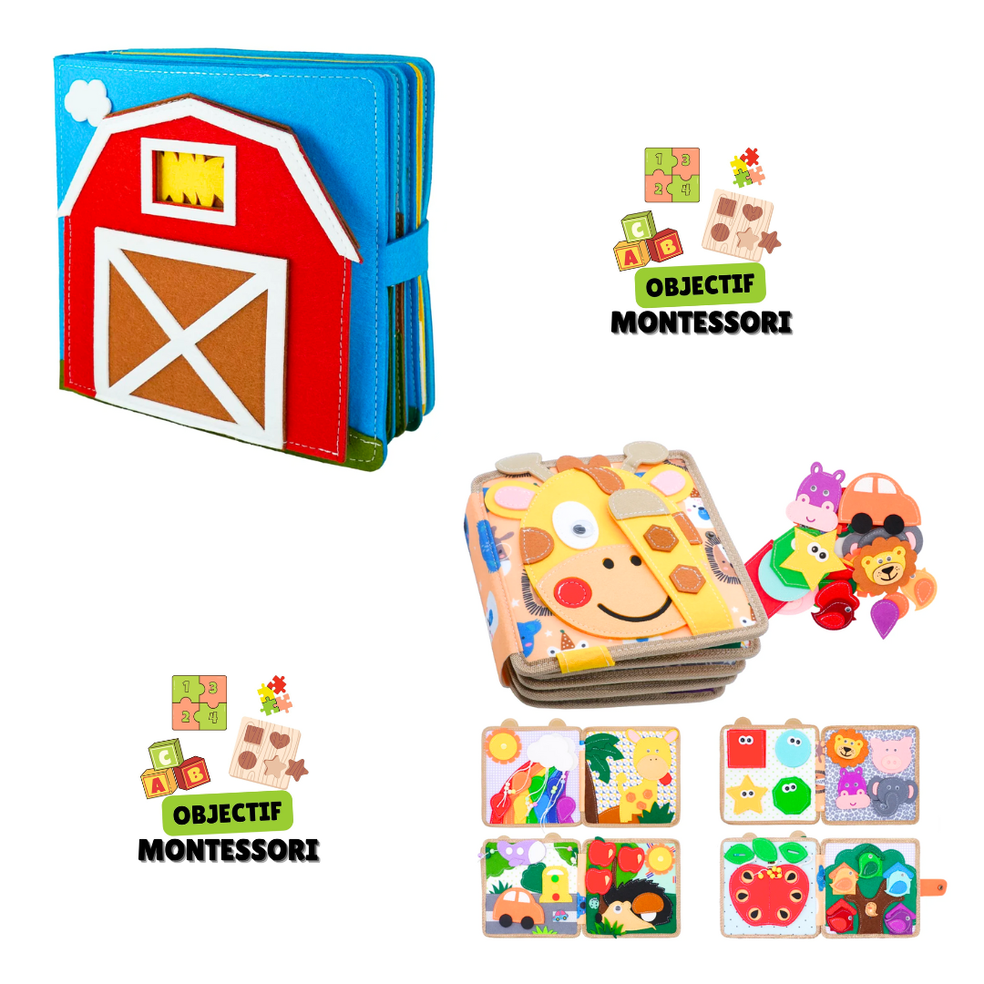 StoryBook - Montessoriverhalenboek met ontwikkelingsspelletjes