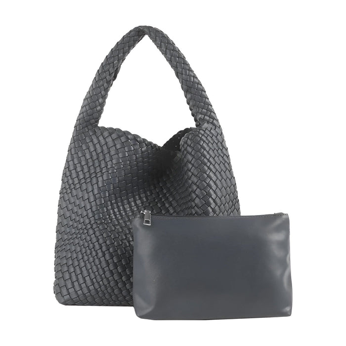 Laura - Stijlvolle handgeweven schoudertas met ruim design