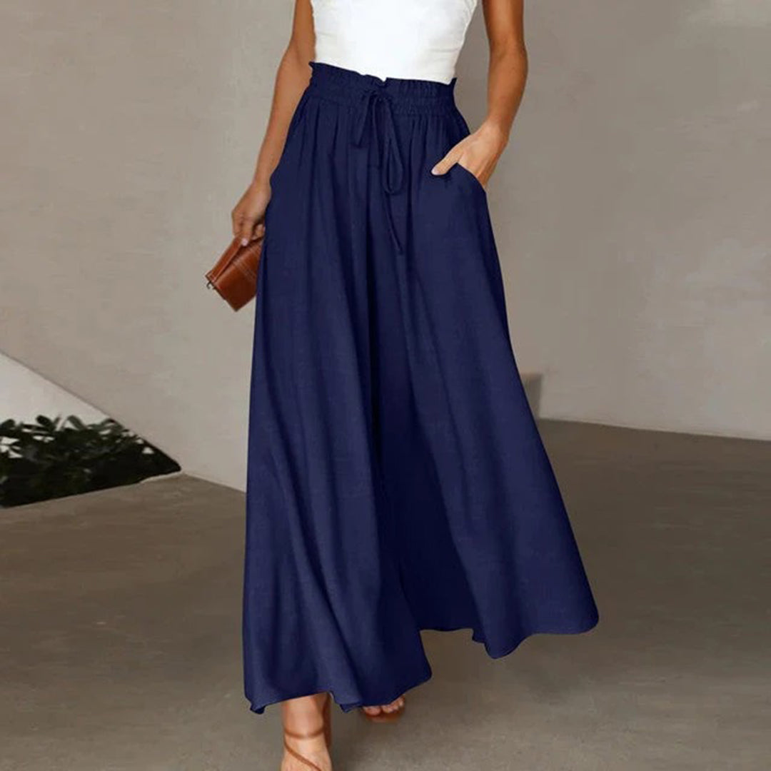Greta - Chique en comfortabele lange rok met hoge taille
