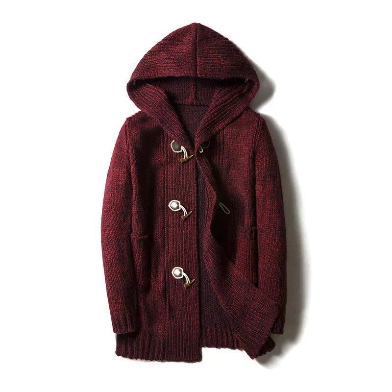 Luisa - Comfortabel jack met capuchon en tijdloze knoopstijl