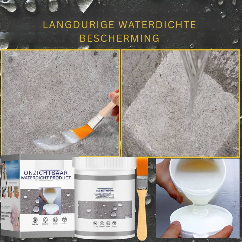 AquaShield - Onzichtbaar waterdicht middel met eenvoudige kwastapplicatie