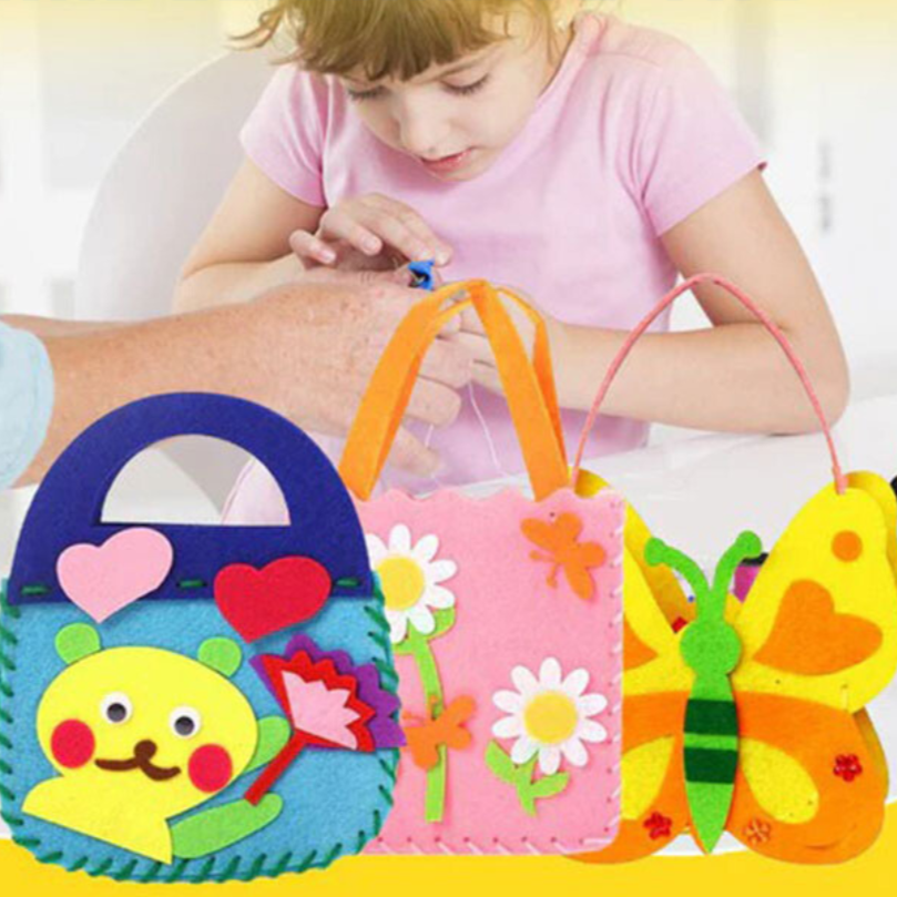 FunStitch - DIY kindertassen met eenvoudig naaien en lijmen