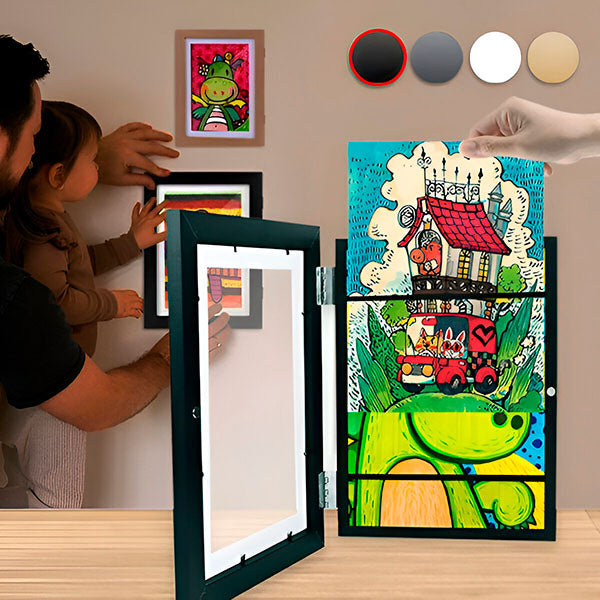ArtShow - Stijlvolle lijst voor het bewaren en tonen van kinderkunst