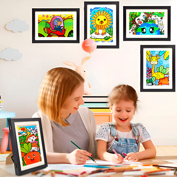 ArtShow - Stijlvolle lijst voor het bewaren en tonen van kinderkunst