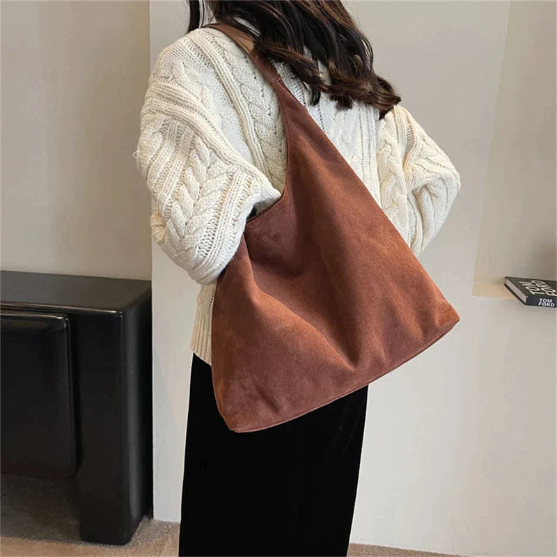 Ursula - Casual Bucket Shoulder Bag voor dagelijks gebruik met verstelbare band