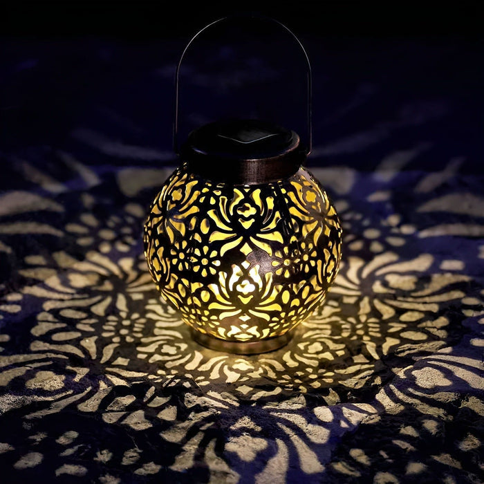 SolarGlow - Elegante waterdichte LED-lamp op zonne-energie voor tuinen