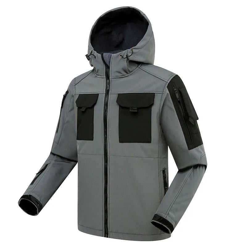 Nordfall - Wind- en waterdichte outdoor cargoset met verstelbare capuchon