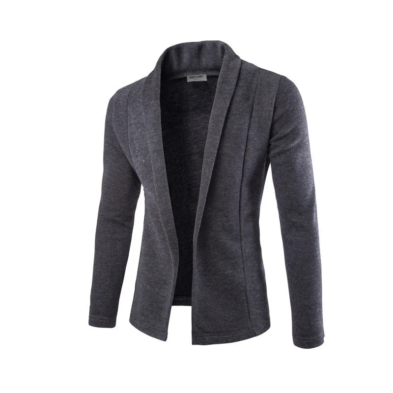 Ethan - Stijlvolle open blazer met lange mouwen voor een ontspannen look